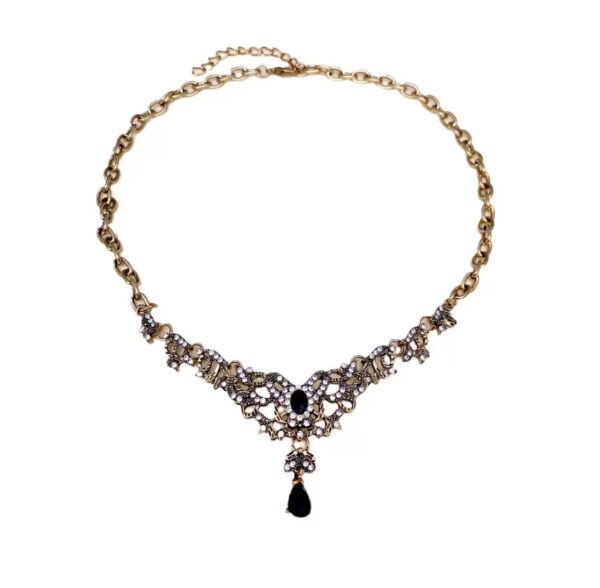 Aura Bloom Luxe – Energy Feng Shui Statement Necklace