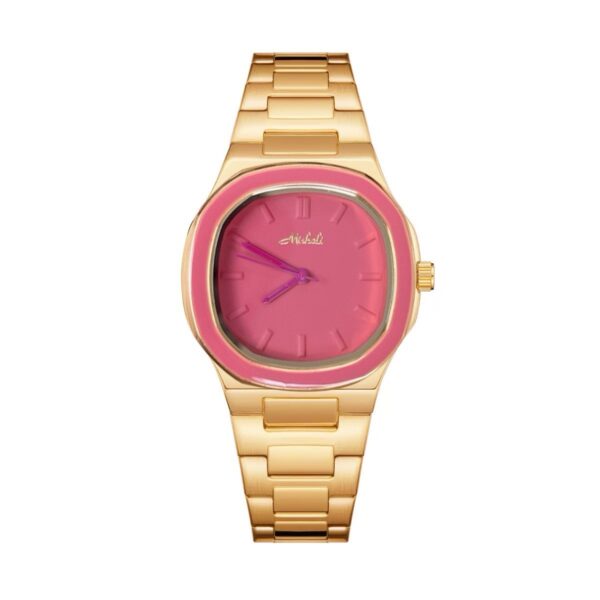 Retro & Edgy, The Luxury Gold Watch You Can't Take Your Eyes Off