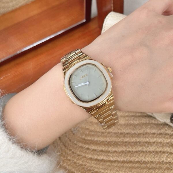 Retro & Edgy, The Luxury Gold Watch You Can't Take Your Eyes Off