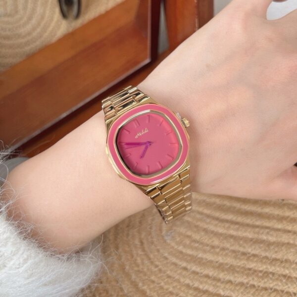 Retro & Edgy, The Luxury Gold Watch You Can't Take Your Eyes Off