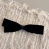 Velvet Bow Hair Clip